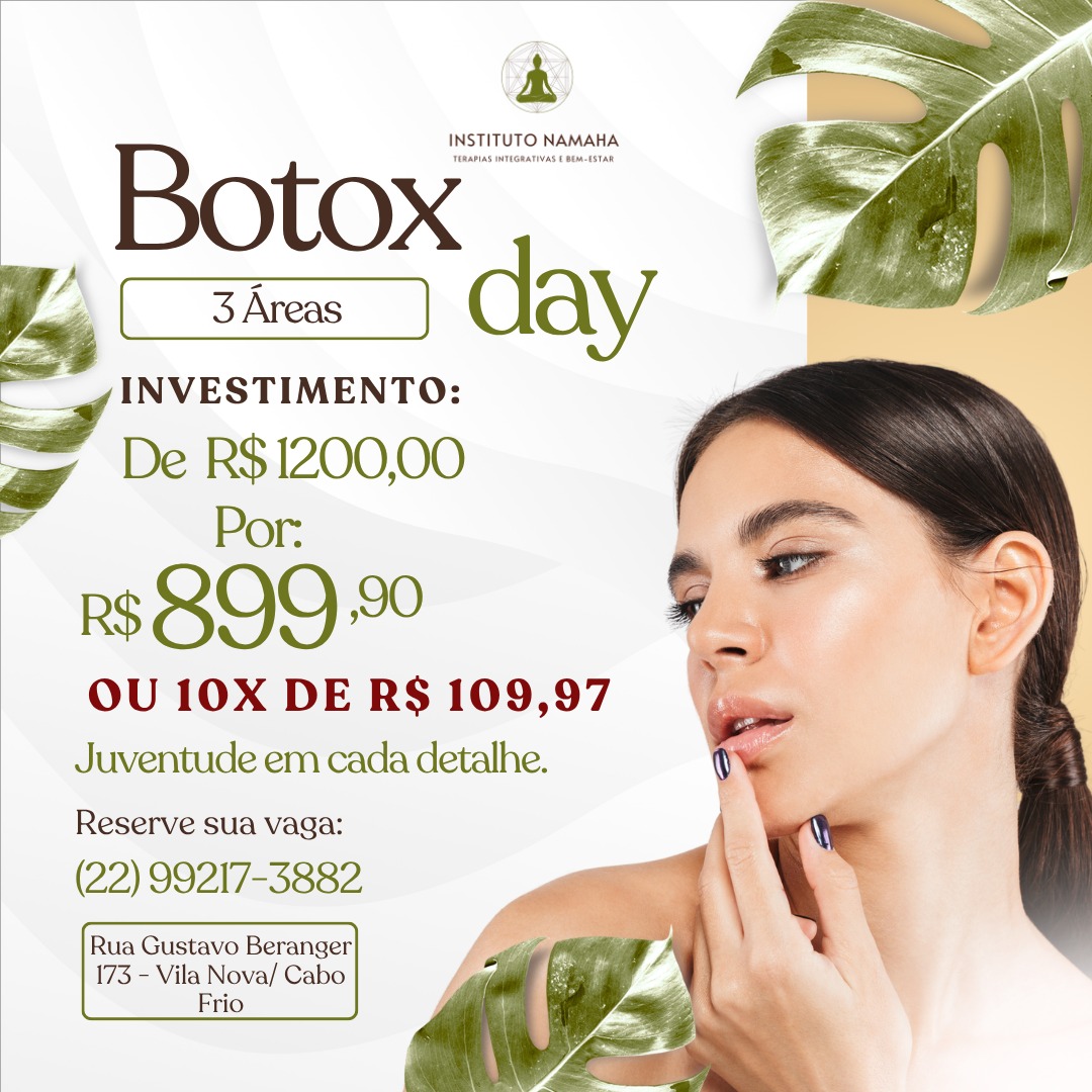 Botox Day — 3 Áreas